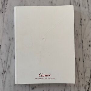 246 PAGE LIMITED PRINTED CARTIER WATCH BOOK